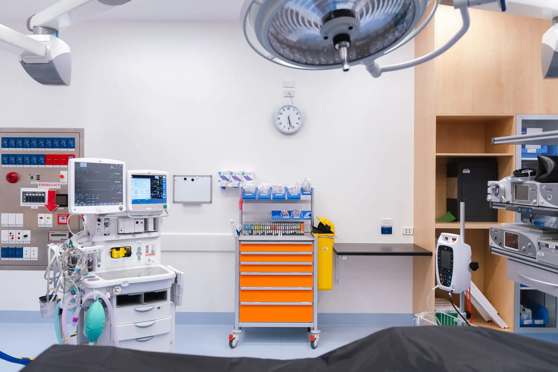 Southern Cross New Plymouth Anaesthetic Trolley