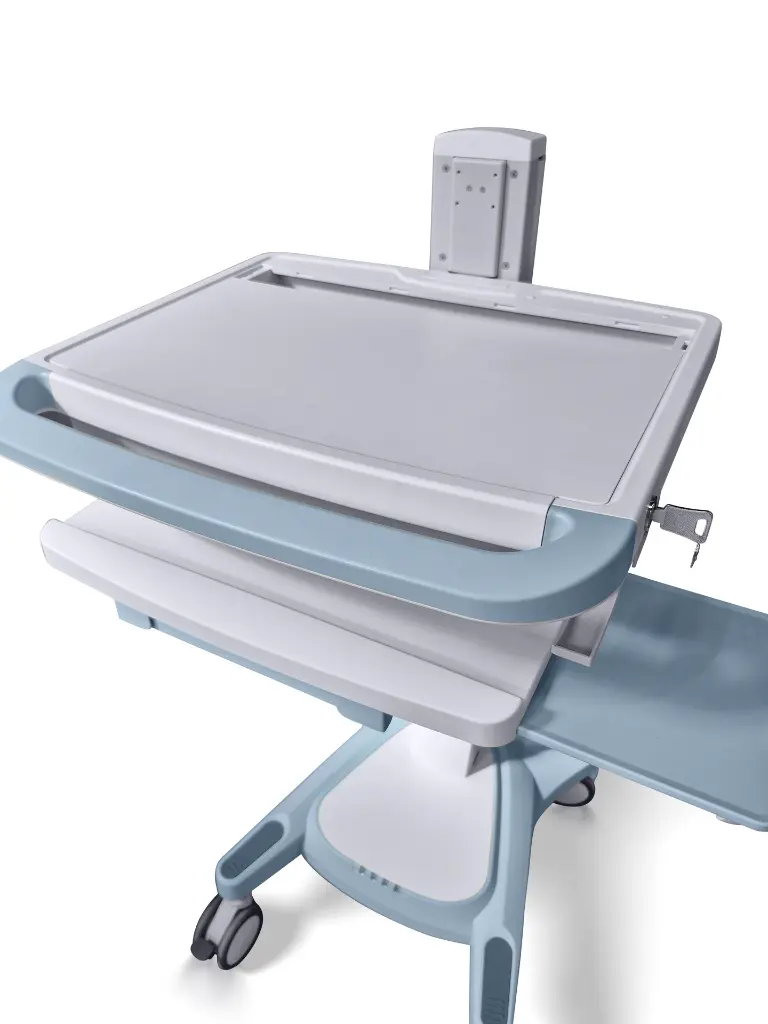 S2 Height Adjustable Laptop Cart top.webp