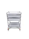 Multi-purpose Medical Trolley, 2 drawer MP-6848 front.webp
