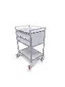 Multi-purpose Medical Trolley, 2 drawer MP-6848 angle.webp