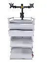 Equipment Storage Trolley front open ST-6453-2MV3.webp
