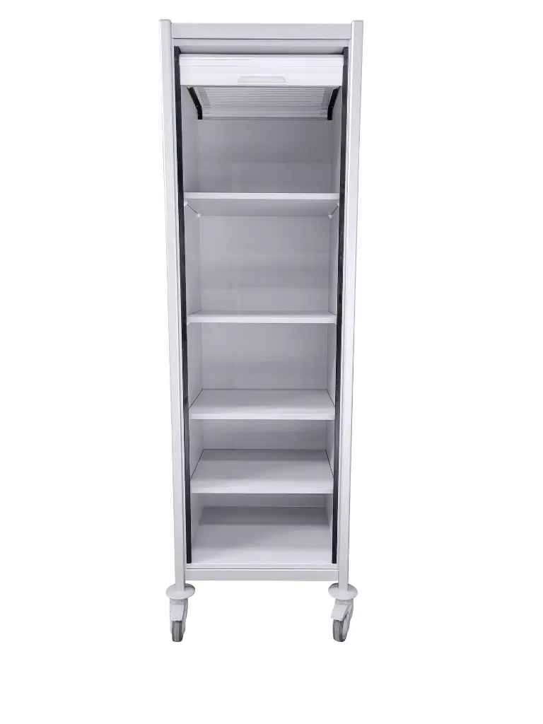 Medical Storage Cupboard Roller Door CB-5858-ROLL4 front open.webp