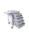 Tasman Anaesthetic Trolley AT-5353-2S-3M-PL all drawers open side copy.webp