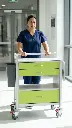 Podiatry Trolley in use New Zealand hospital.webp
