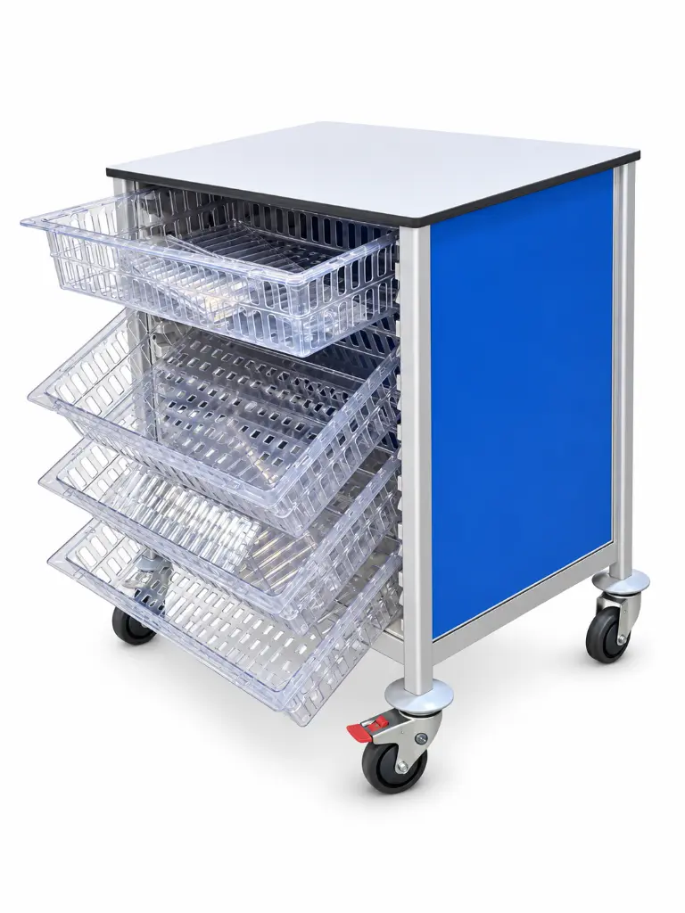 CB-7053-RAY4M - front right angle - trays extended and tilted.webp