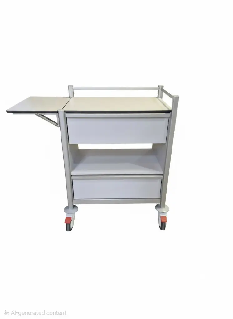 PO-6843-1L-200SH-1L-LF - front drawers closed leaf open - 095303.webp