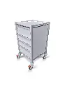 Tasman Medical Trolley MP-5353-1S-2M-1L- angle.webp