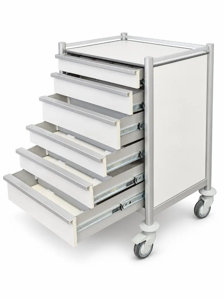 Tasman-Paediatric-Trolley-MP-6853-1S-1S100-1M-1S-1S100-1M-angle-open.webp