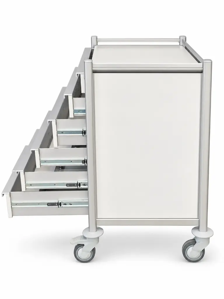 Tasman-Paediatric-Trolley-MP-6853-1S-1S100-1M-1S-1S100-1M-side-open.webp