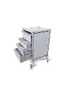Tasman Medical Trolley MP-5353-1S-2M-1L- angle open.webp