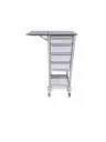 Multi-purpose Medical Trolley, 400W, 400D, 1100H mm, 4 drawers (1S,3M)