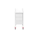 Multi-purpose Medical Trolley - 430W, 580D,  975Hmm, 3 drawers