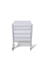 Medication Trolley, 630W, 480D, 900Hmm, 4 drawers (1S,3M)
