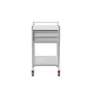 Multi-purpose Medical Trolley, 530W, 580D, 975Hmm, 2 drawers, 1 shelf