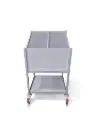 Chart Trolley, 730W, 630D,1255H mm, 22 slots, 1 Drawer (S), 1 Shelf 
