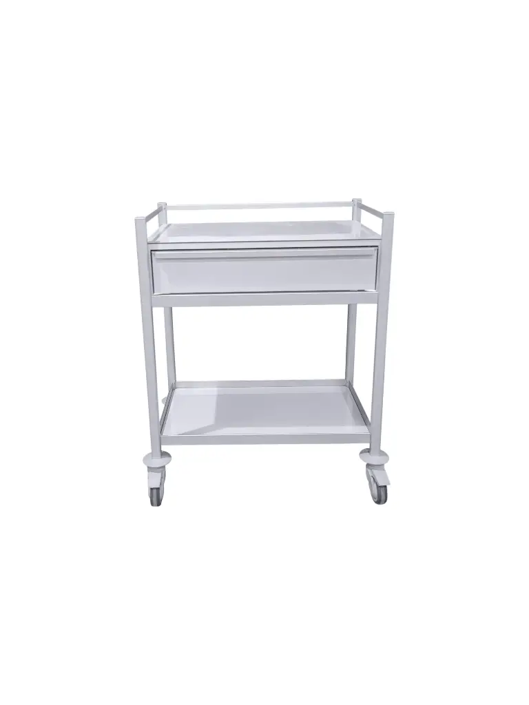 Multi-purpose Medical Trolley, 830W x 480D x 900H mm, 1 Drawer, 1 Shelf