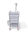 Multi-Purpose Trolley 480W, 480D, 975Hmm, 3 Drawers (1S,2M), Pull Right slide
