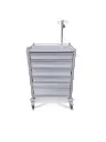 Multi-purpose Medical Trolley, 680W x 530D x 1005H mm, 6 Drawers (1S, 1S100, 1M,2S,1M150) 