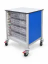 Medical Storage Trolley, 700W, 530D, 4 ABS Bins (4M)