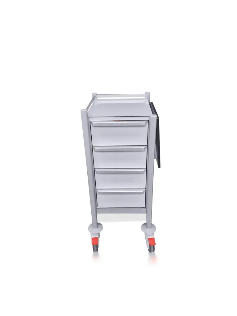 Airway Cart, 380W, 430D, 935H mm, 4 Drawer (4M)