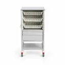 Multi-purpose Medical Trolley, 700W x 530D x 1450H mm (1S-1L200-RAY3M) 