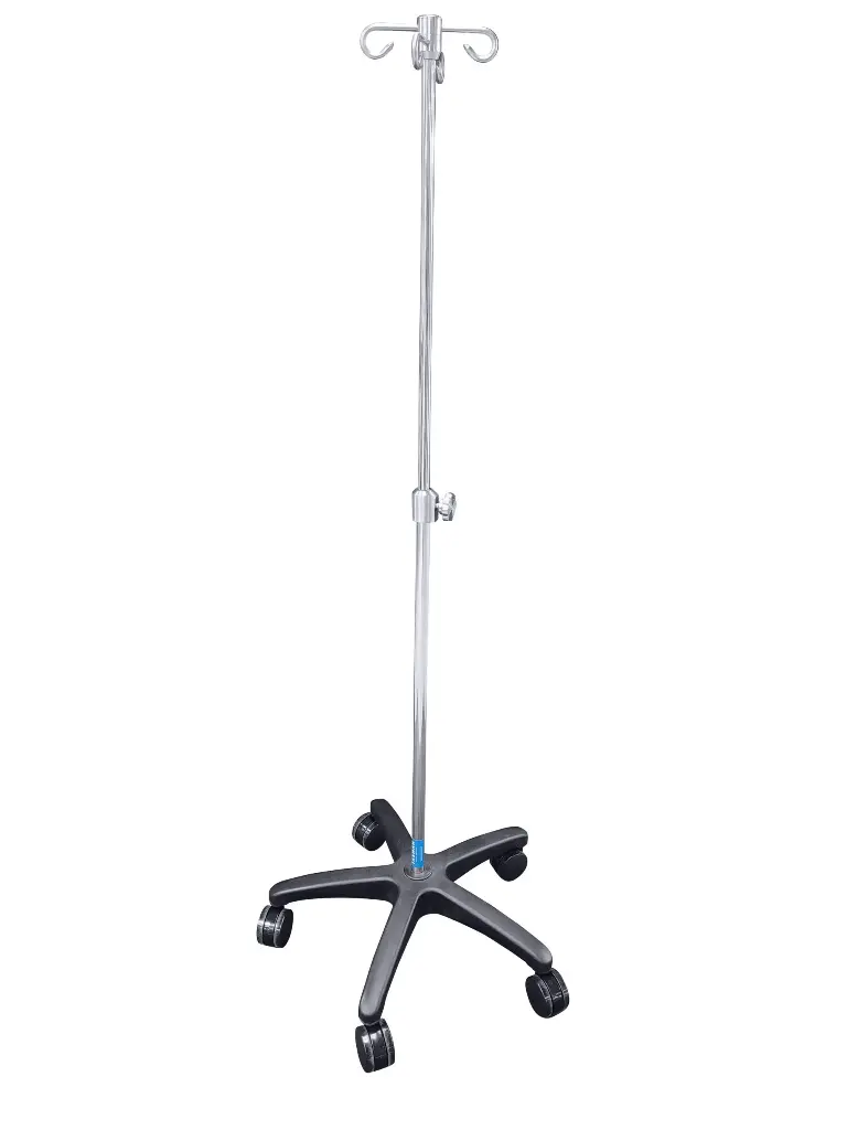 IV Pole on Roll stand Premium Model - straight