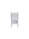 Multi-purpose Medical Trolley, 480W, 480D, 975Hmm, 3 Drawers (1S, 2M), 1 Shelf