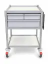 Multi-purpose Medical Trolley, 630W, 480D, 975Hmm, 3 Drawers, 1 Shelf