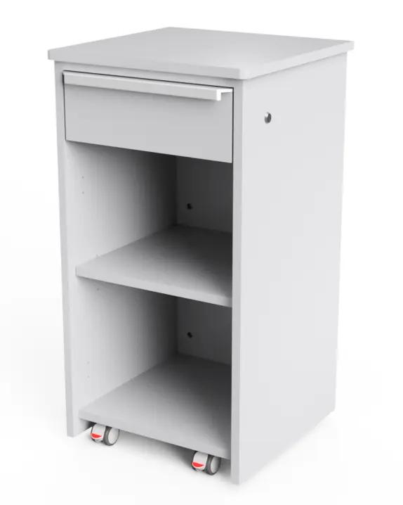 Single Drawer Bedside Cabinet with no door