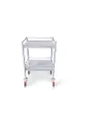 Tasman Dressing Trolley, 630W, 480D, 975H, 2 Shelf  