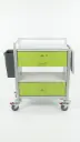Podiatry Trolley, 680W, 430D, 820H mm, 3 Drawers (2S, 1L)