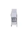 Chart Trolley, 500W, 430D,1035H mm, Front Flap, 1 Drawer (S)