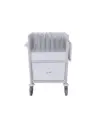 Chart Trolley, 630W, 430D, 1025Hmm, 2 Drawer, 7 Slots (6 dividers)