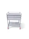 Multi-purpose Medical Trolley, 780W, 480D, 975Hmm  3 drawer (2Sss, 1M), 
