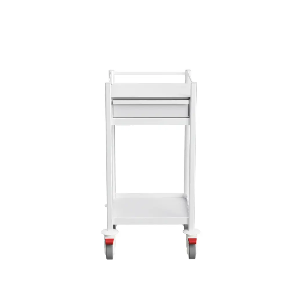 Multi-purpose Medical Trolley, 480W, 480D, 975Hmm,1 Drawer, 1 Shelf,  