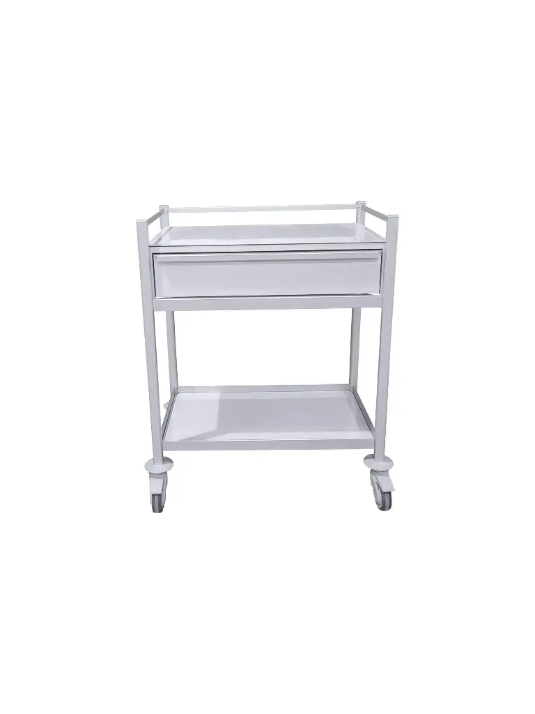 Multi-purpose Medical Trolley - 1 drawer, 1 shelf, 780W, 480D, 975Hmm