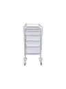 Multi-purpose Medical Trolley, 430W, 580D, 975H mm, 4 drawers (1S, 2M,1L)
