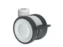 125mm Nylon Twin Wheel Castor Set (2 Braked, 2 Non-braked)
