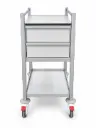Phlebotomy Trolley, 430W x 580D x 975H mm, 2 Drawers, 1 Shelf
