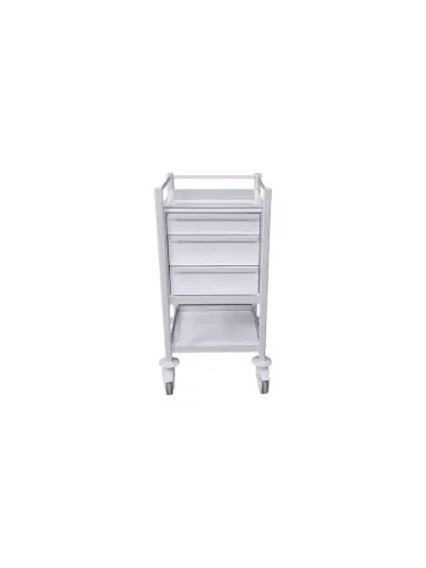 [MP-5343-1S-2M] Multi-purpose Medical Trolley, 530W, 430D, 975Hmm, 3 Drawer, 1 Shelf