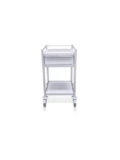 Multi-purpose Medical Trolley, 580W x 580D x 975H mm, 1 Drawer, 1 Shelf
