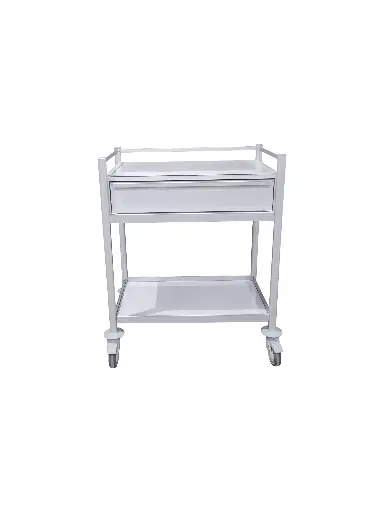 Multi-purpose Medical Trolley - 1 drawer, 1 shelf, 780W, 480D, 975Hmm