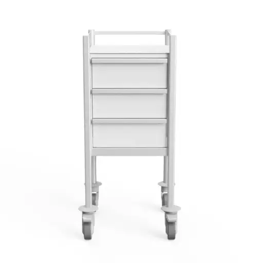 [MP-4343-3M] Multi-purpose Medical Trolley, 430W, 430D, 975Hmm 3 Drawer (3M), 1 Shelf 