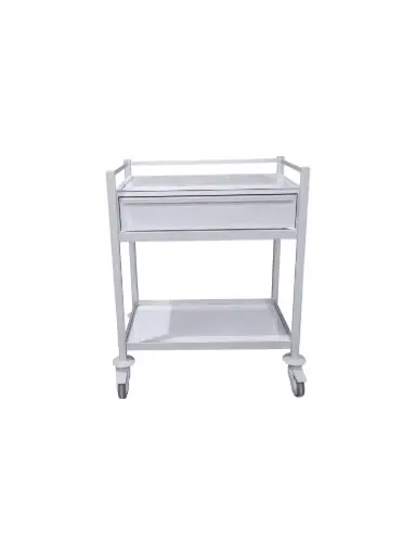 Multi-purpose Medical Trolley, 830W x 480D x 900H mm, 1 Drawer, 1 Shelf
