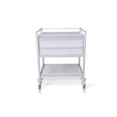 Multi-purpose Medical Trolley - 680W, 480D, 975Hmm, 2 drawers, 1 shelf