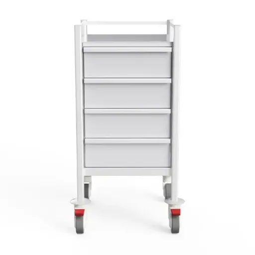 [MP-4848-4M] Multi-purpose Medical Trolley, 480W, 480D, 975H, 4 Drawers (M)