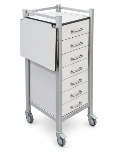 Multi-purpose Medical Trolley, 380W, 380D, 960Hmm, 7 Drawers (S)