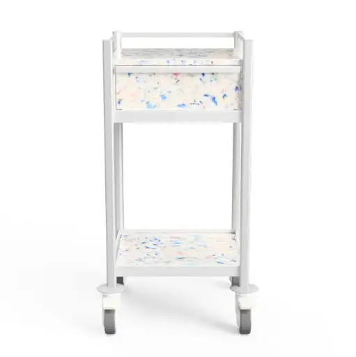 [SMP-4848-1M] Multi-purpose Trolley, 480W, 480D, 975Hmm, 1 drawer recycled material