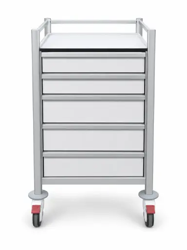 [MP-5353-2S-3M] Multi-purpose Medical Trolley, 530W, 530D, 975H, 5 Drawers