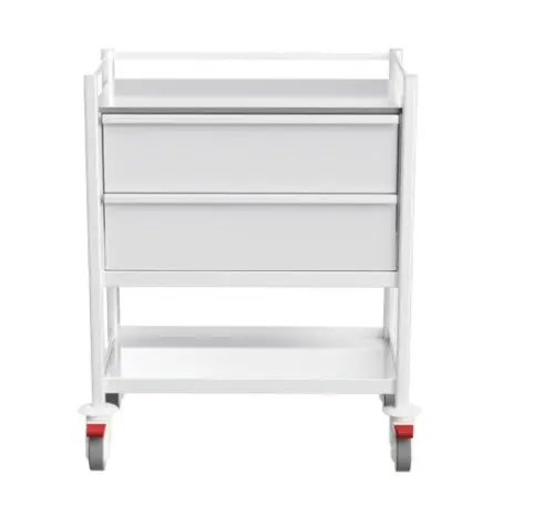 Multi-purpose Medical Trolley, 780W, 480D, 2 Drawers, 1 Shelf